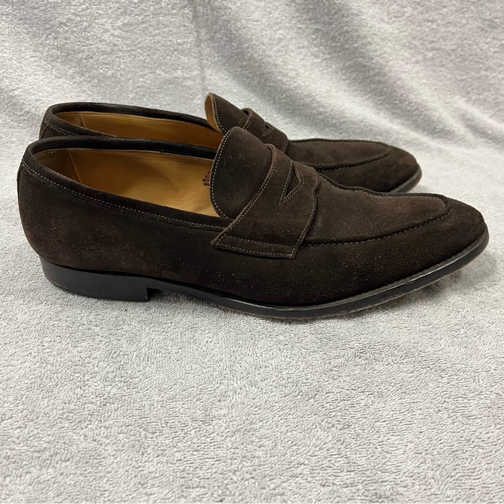 Suitsupply Brown Suede Loafers